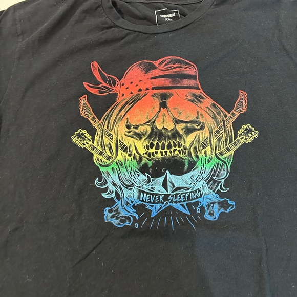 Size XXL - Converse Never Sleeping T- Shirt - Picture 3 of 3